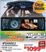 Sansui Car Entertainment System-SF 351R