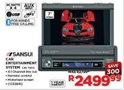Sansui Car Entertainment System-CAV 7000