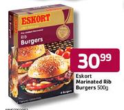 Eskort Marinated Rib Burgers-500gm