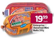 Enterprise Mini Rolls Assorted-500g Each