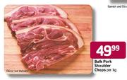 Bulk Pork Shoulder Chops - Per Kg