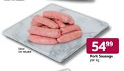 Pork Sausage - Per Kg