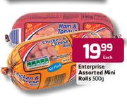 Enterprise Assorted Mini Rolls-500g Each