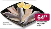 Frozen Jumbo Hake Fillets-1kg