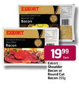 Eskort Shoulder Bacon Or Round Cut Bacon-250g Each