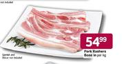 Pork Rashers Bone In-1kg