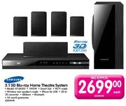 Samsung 5.1 3D Blu-Ray Home Theatre System(HT-E5400)