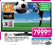 LG 47"(119cm) 3D Full HD Slim LED TV(47LM5800)
