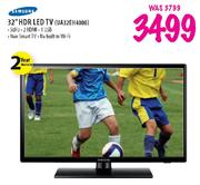 Samsung 32" HDR LED TV(UA32EH4000)