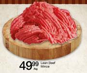 Lean Beef Mince-Per Kg