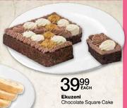 Ekuzeni Chocolate Square Cake Each