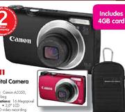 Canon A350 Digital Camera Bundle