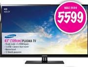 Samsung 43" (109cm) Plasma TV