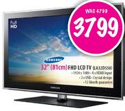 Samsung 32" (81cm) FHD LCD TV (LA32D550)