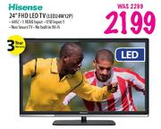 Hisense 24" FHD LED TV(LED24W12P)