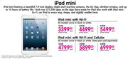 iPad Mini with Wi-Fi and Cellular-32GB Each