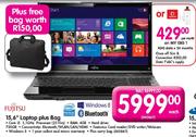 Fujitsu Laptop-15.6" plus Bag