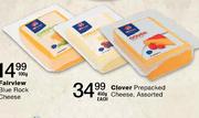 Clover Prepacked Cheese-450gm Each
