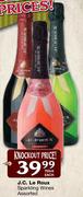 J.C. Le Roux Sparkling Wines-750ml Each