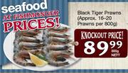 Black Tiger Prawns-800gm