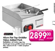 Anvil 40cm Flat Top Griddler Value Added Pack-Per Pack