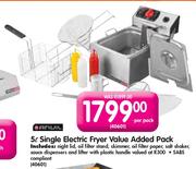 Anvil 5L Single Electric Fryer Value Added Pack-Per Pack