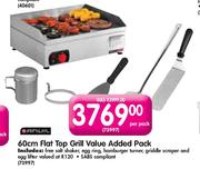 Anvil 60cm Flat Top Grill Value Added Pack-Per Pack