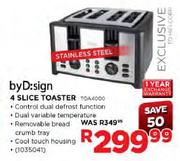 byD:sign 4 Slice Toaster-Each