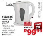 byD:sign Cordless Kettle-1.7L Each