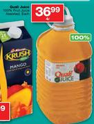 Quali Juice 100% Fruit Juice Assorted-4Ltr Each