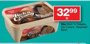 Dia Rich'n Creamy Ice Cream Assorted-2Ltr Each