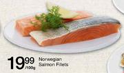 Norwegian Salmon Fillets-100gm