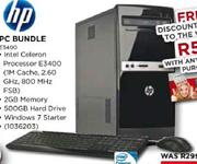 HP PC Bundle(E3400)