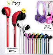 iFrogz Coda Earbuds-Each