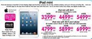 iPad Mini with Wi-Fi and Cellular-16GB Each