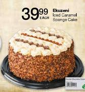 Ekuzeni Iced Caramel Sponge Cake-each