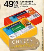 Lancewood Cheddar/Gouda Cheese-900g each