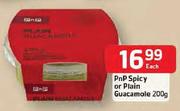 PnP Spicy Or Plain Guacamole-200g Each