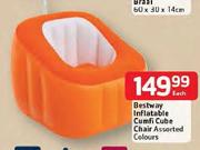 Bestway Inflatable Cumfi Cube Chair Assorted Colours-Each