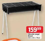 Metalix Large Braai-60X30X14cm