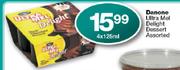 Danone Ultra Mel Delight Dessert-4X125ml