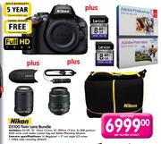 Nikon D5100 Twin Lens Bundle-Per Bundle