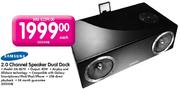 Samsung 2.0 Channel Speaker Dual Dock-Each