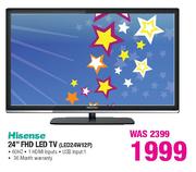 Hisense FHD LED TV-24"