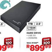 Seagate Hard Drive-1TB