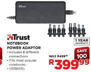Trust Notebook Power Adaptor