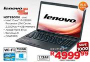 Lenovo Notebook G580