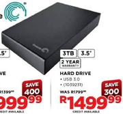 Seagate Hard Drive-3TB