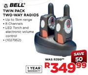 Bell Twin Pack Two-Way Radios