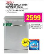 Defy 12 Place Metallic Silver Dishwasher(DDW169)